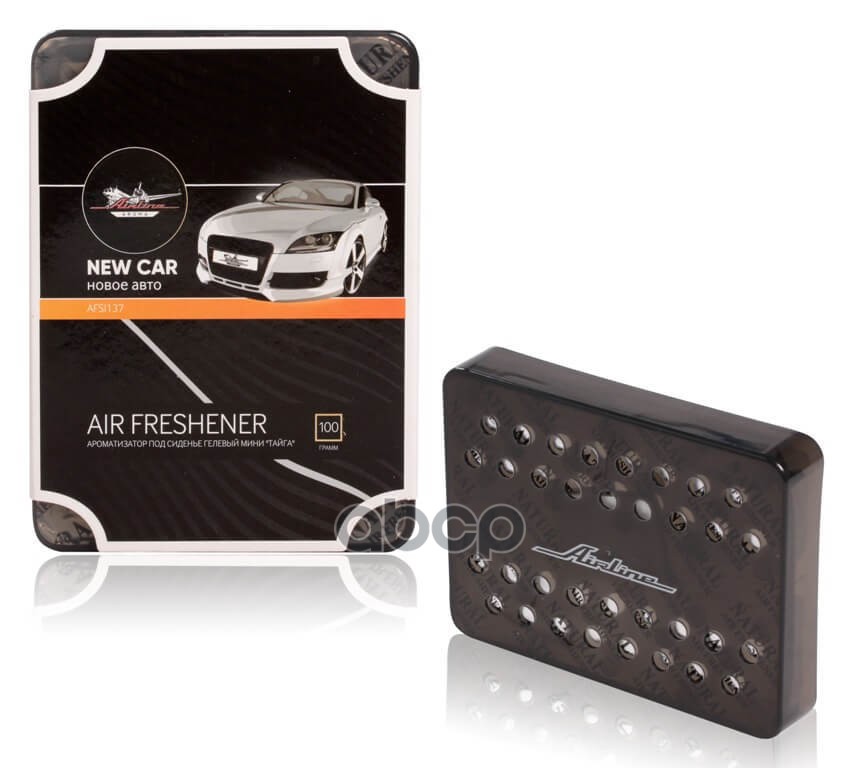 Ароматизатор под сиденье гелевый мини Тайга новое авто (AFSI137) AIRLINE арт. AFSI137