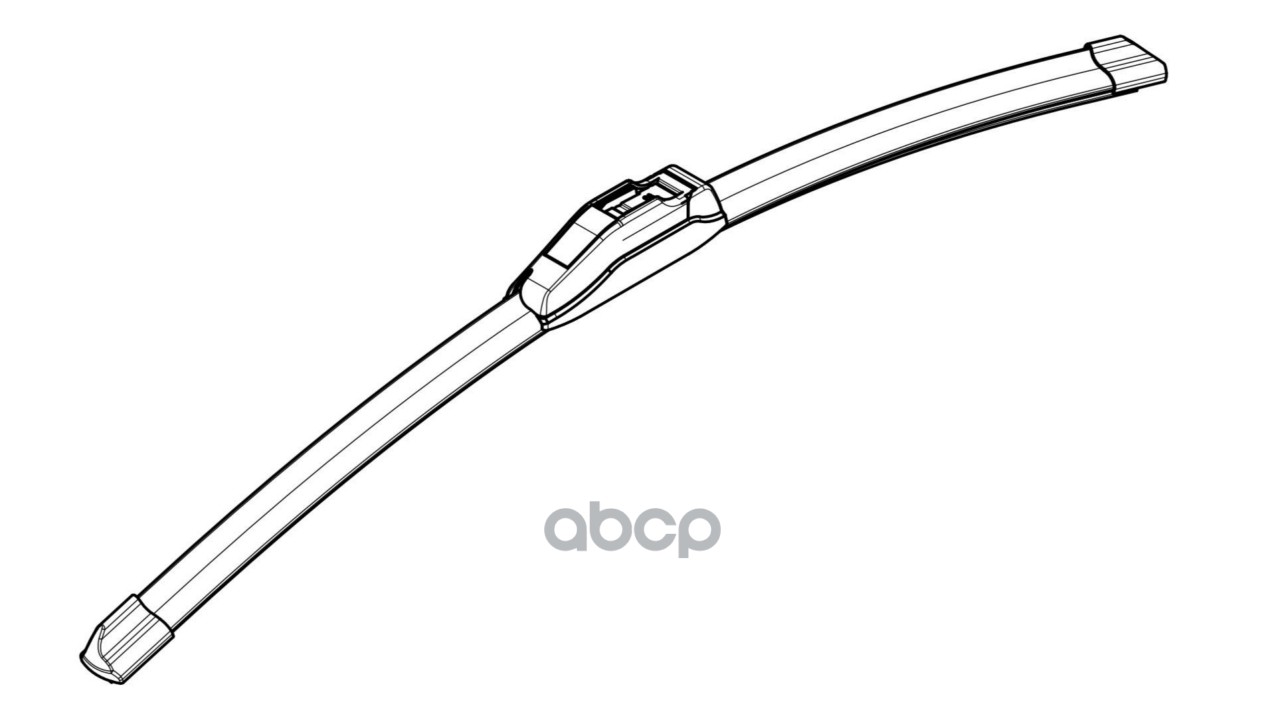 Щетка стеклоочистителя бескаркасная PLUS 650мм (26) 1 адптр (Hook 9x3, 9x4/Крючок 9x3, 9x4) (AWBBN6 AIRLINE арт. AWBBN650