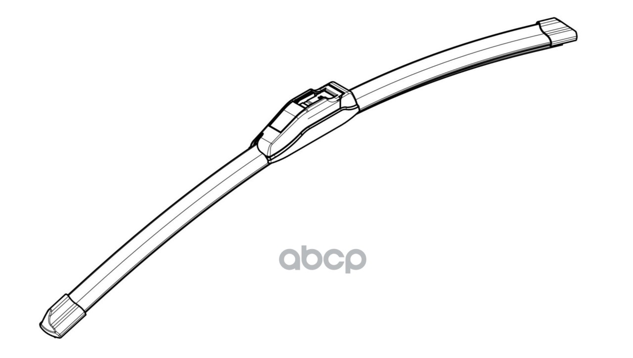 Щетка стеклоочистителя бескаркасная PLUS 700мм (28) 1 адптр (Hook 9x3, 9x4/Крючок 9x3, 9x4) (AWBBN7 AIRLINE арт. AWBBN700