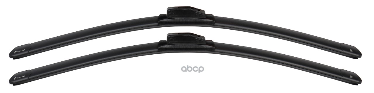 Щетки стеклооч компл. (2шт.) 500/480мм (20/19) бескаркас с крепл Крючок 9x3  9x4 мм (AWBM007) AIRLINE арт. awbm007