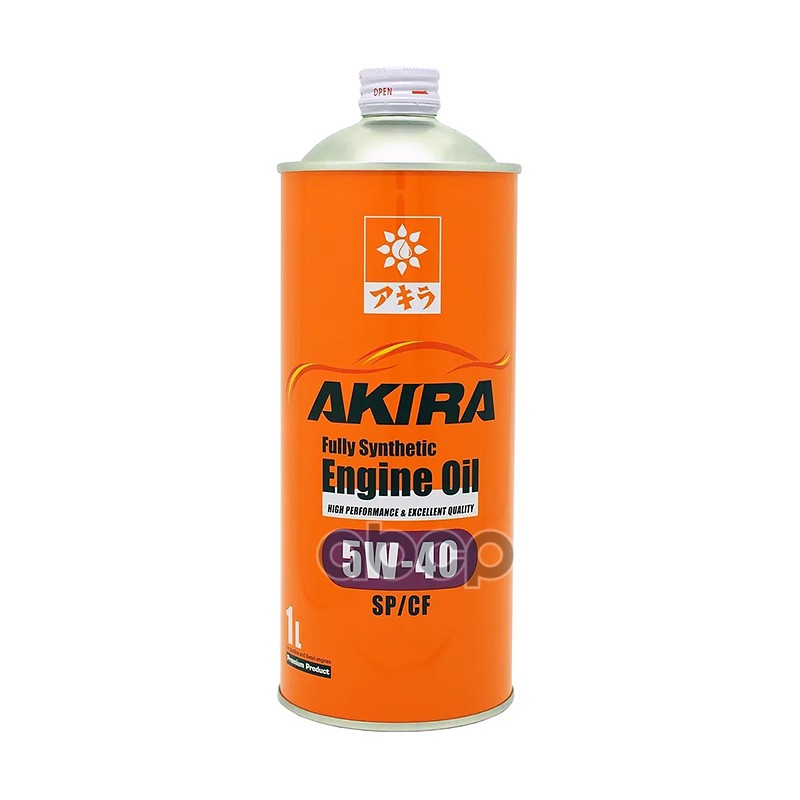 AKIRA Масло моторное  5W-40  AKIRA ENGINE OIL FS SP/CF (1л)