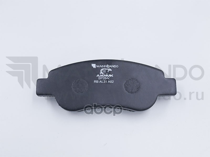 Колодки Тормозные Дисковые Передние Aknuk Citroen C1 Ii (Pa, Ps_), 04/14/ Peugeot 107 (Pm, Pn_), 06/05 |Trw Gdb1633 Bp2646 AK...