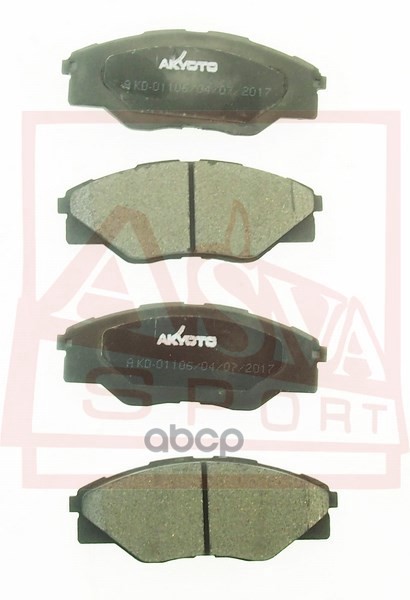 Колодки тормозные дисковые AKYOTO арт. AKD01106