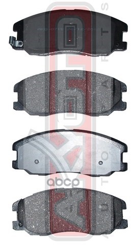 Колодки тормозные дисковые перед AKYOTO арт. AKD0715