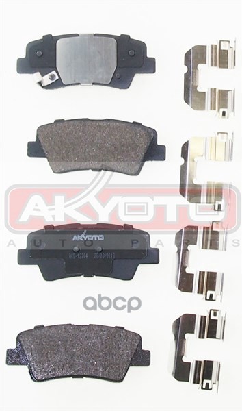 Колодки тормозные дисковые зад AKYOTO арт. AKD12204