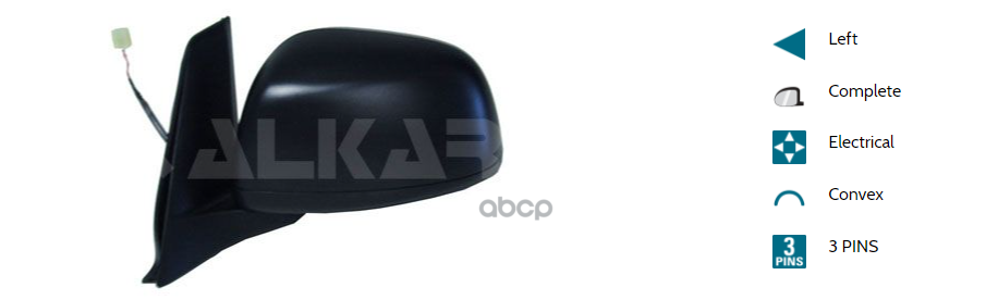 Наружное Зеркало ALKAR арт. 6127949