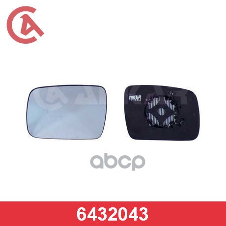Стекло Зеркала Правое! С Кроншт. Выпукл. С ALKAR арт. 6432043