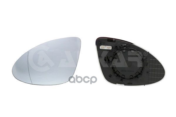 Полотно Зеркала Porsche Cayenne 14-17 Lh Асферическое С Обогревом ALKAR арт. 6471820