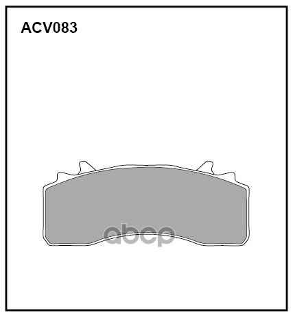 Колодки Тормозные Дисковые Wva (29279) Hcv ALLIED NIPPON арт. ACV083K