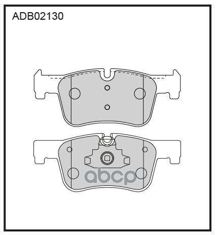 Колодки тормозные передние BMW 1 (F20) 11-19  (F21) 11-> / BMW 3 (F30) 11-18 / BMW 4 13-> ALLIED NIPPON арт. adb02130
