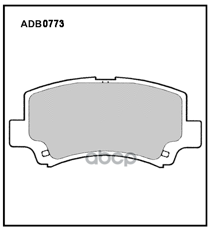 Колодки передние SUZUKI Wagon R+ ALLIED NIPPON ADB 0773 ALLIED NIPPON арт. ADB 0773