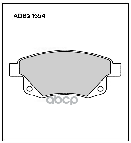 Колодки тормозные задние Ford Transit 06-14 ALLIED NIPPON арт. adb21554