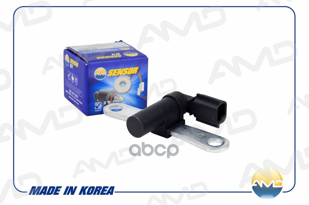 Датчик положения коленвала RENAULT Logan LS, 8V, 2004-, Sandero, 8V, 2007-, прямоугольный AMDSEN197 AMD арт. AMDSEN197