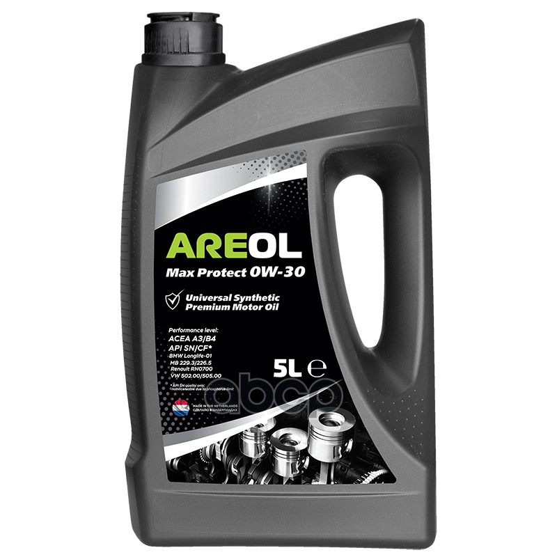 AREOL Масло Моторное Синтетическое "Max Protect 0W-30", 5Л 0W30ar059