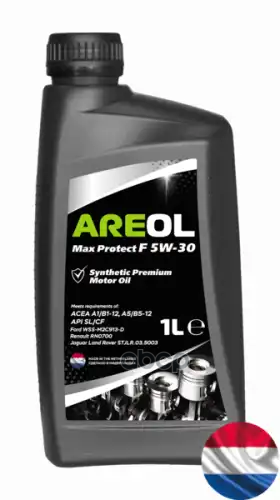 AREOL Масло моторное AREOL 5W-30 синтетическое 1 л 5W30AR015