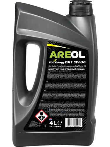 AREOL Масло Моторное Areol Eco Energy Dx1 5W30 Синтетика 4Л 5W30ar073