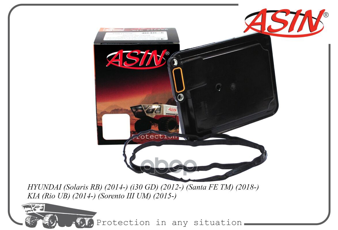 Фильтр масляный АКПП 46321-26000/ASIN.HD236 ASIN ASINHD236 ASIN арт. ASINHD236
