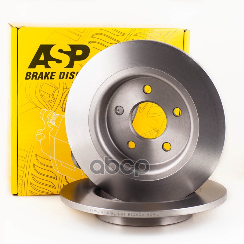 Диск тормозной задний FORD Focus-II/C-MAX/Volvo C30 ASP 020228 ASP арт. 020228
