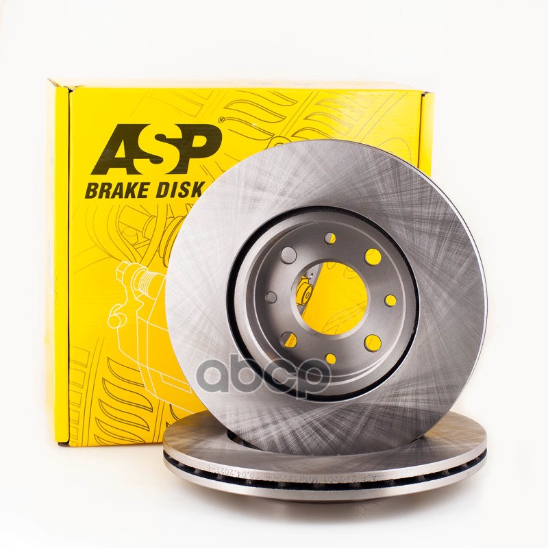 Диск тормозной передний LADA Priora/FIAT Bravo/Doblo /Vent D=257,5mm ASP 230201 ASP арт. 230201