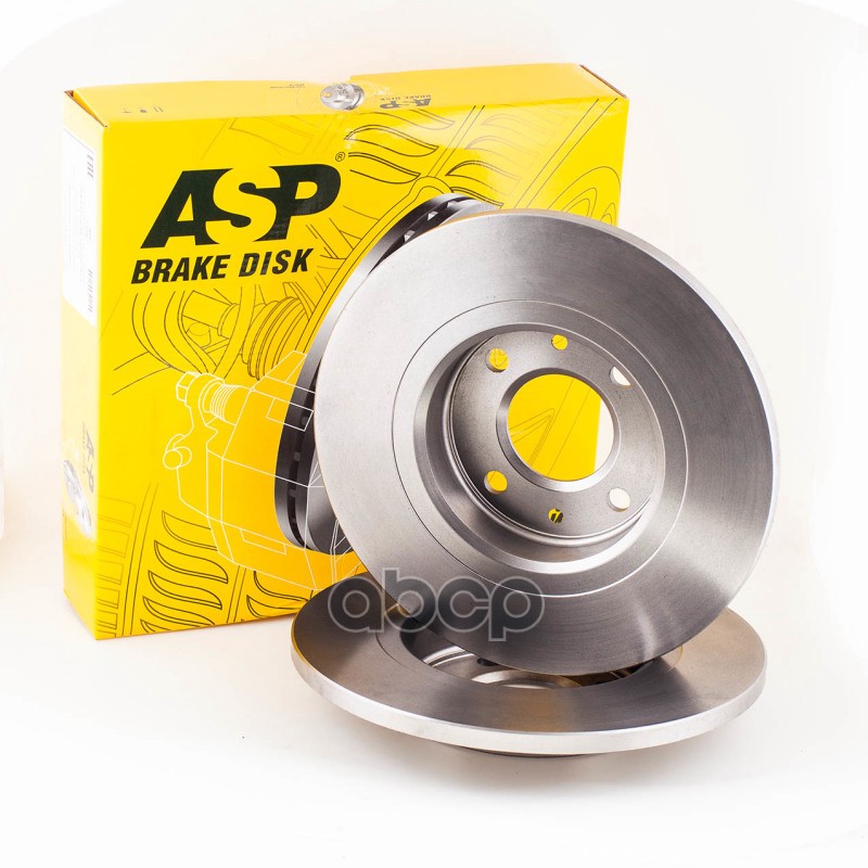 Диск тормозной RENAULT LOGAN  SANDERO (259x12x61x41) передний ASP арт. 270207