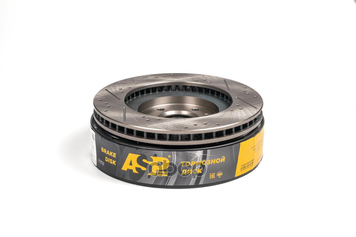 Диск тормозной JAC J7 на переднюю ось  вентилируемый D=316 Sport ASP арт. 300231s