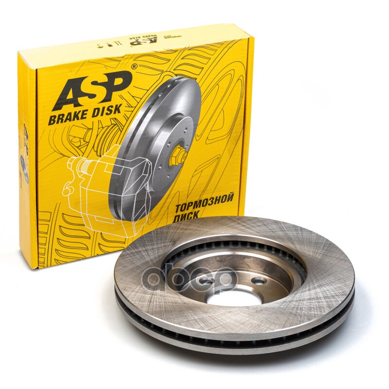 Диск тормозной MAZDA 6(GJ) 12> / CX-5(KE) 12> на переднюю ось  вентилируемый D=297 ASP арт. 350205