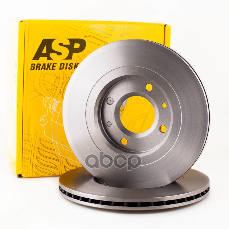 Диск тормозной CITROEN BERLINGO,PEUGEOT 206,405,PARTNER, перед.вент. 420202 ASP арт. 420202