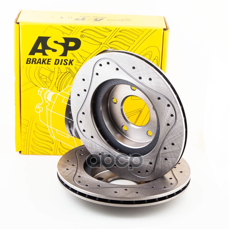 Диск Тормозной Gaz 3110 Передний (Перф. И Проточка) ASP арт. 550210s
