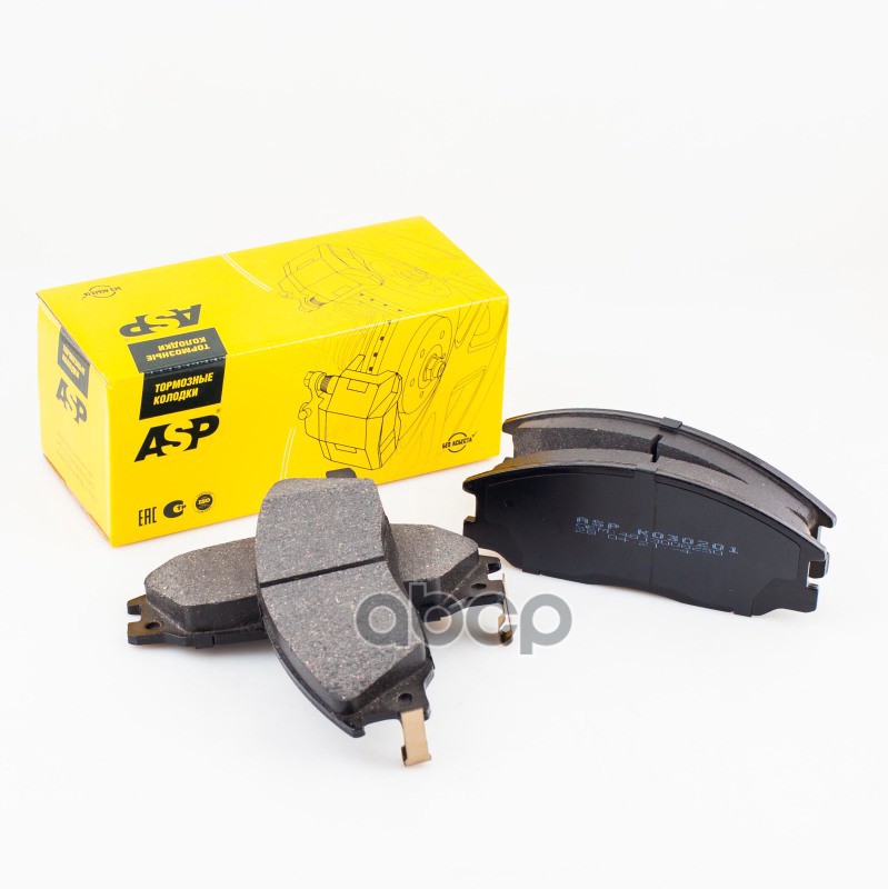 Колодки Тормозные Передние Ssang Yong Action/Kyron/Rexton 2005->/Hyundai Santa Fe ASP арт. k030201