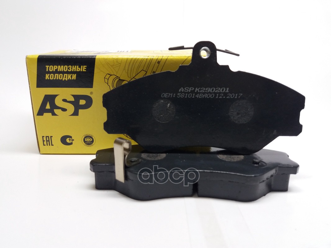 Колодки передние HYUNDAI H100/Porter ASP K290201 ASP арт. K290201