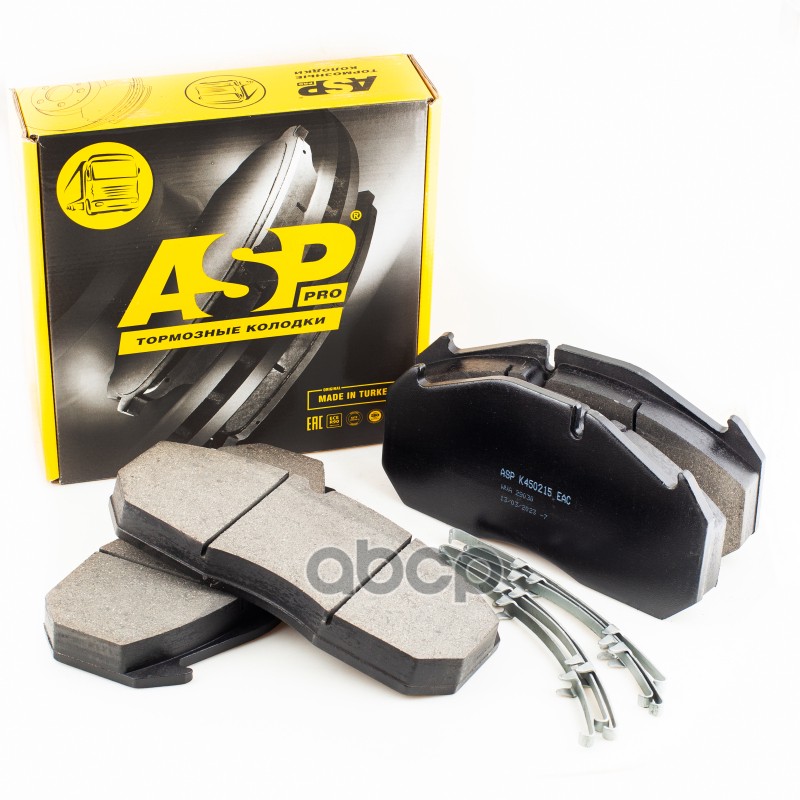 Колодки тормозные дисковые для а/м MAN – RenaultТип тормозной системы: Meritor D Elsa 3 ASP арт. k450215
