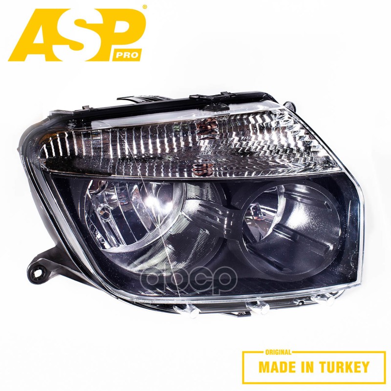 Фара Передняя R (Черный Отражатель) Renault Duster 2010-> Asp Lf7008 ASP арт. LF7008