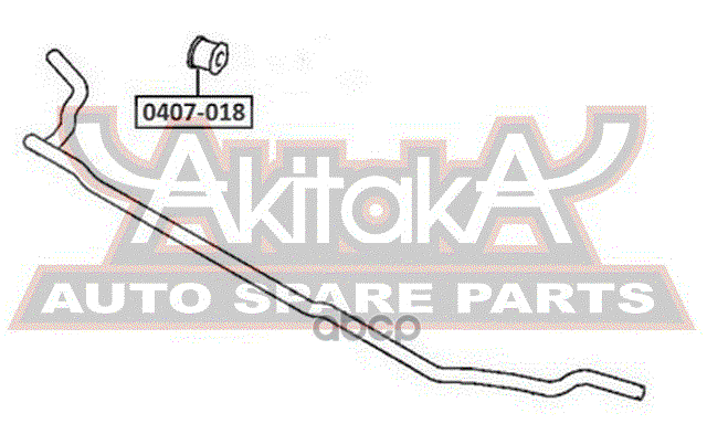 ВТУЛКА ПЕРЕДНЕГО СТАБИЛИЗАТОРА D20 ASVA арт. 0407018