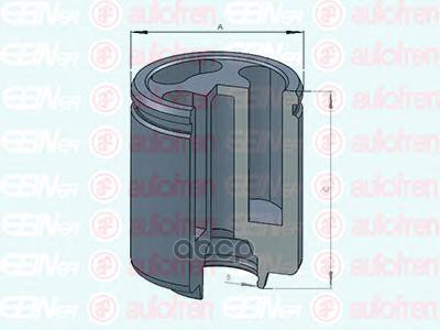 Поршень заднего тормозного суппорта FORD Transit 06-14, IVECO Daily III-V 99-14 SEINSA D025234 AUTOFREN SEINSA арт. D025234