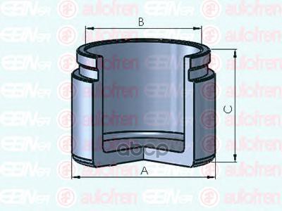Поршень суппорта тормозного перед MITSUBISHI PAJERO V60/70 00-07 AUTOFREN SEINSA арт. D025323