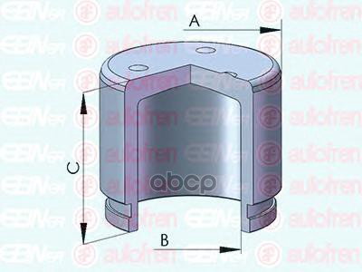 Поршень переднего тормозного суппорта TOYOTA 4Runner(N1) 88-95 / Hilux Surf(N1) 88-97 / SEINSA D025336 AUTOFREN SEINSA арт. D...