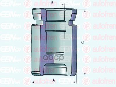 Поршень заднего тормозного суппорта TOYOTA Harrier 98-03, LEXUS RX300 98-03 SEINSA D025352 AUTOFREN SEINSA арт. D025352