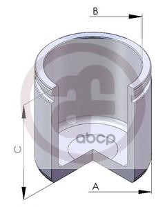 Поршень переднего тормозного суппорта HONDA Accord VI 98-02 / Civic VII 00-05, MERCEDES- SEINSA D02580 AUTOFREN SEINSA арт. D...