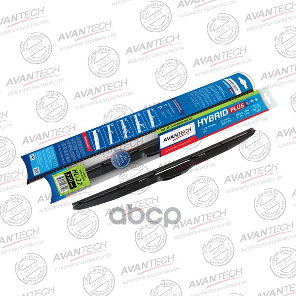 Щетка Стеклоочистителя Гибридная 550Мм (22'') AVANTECH арт. HL22