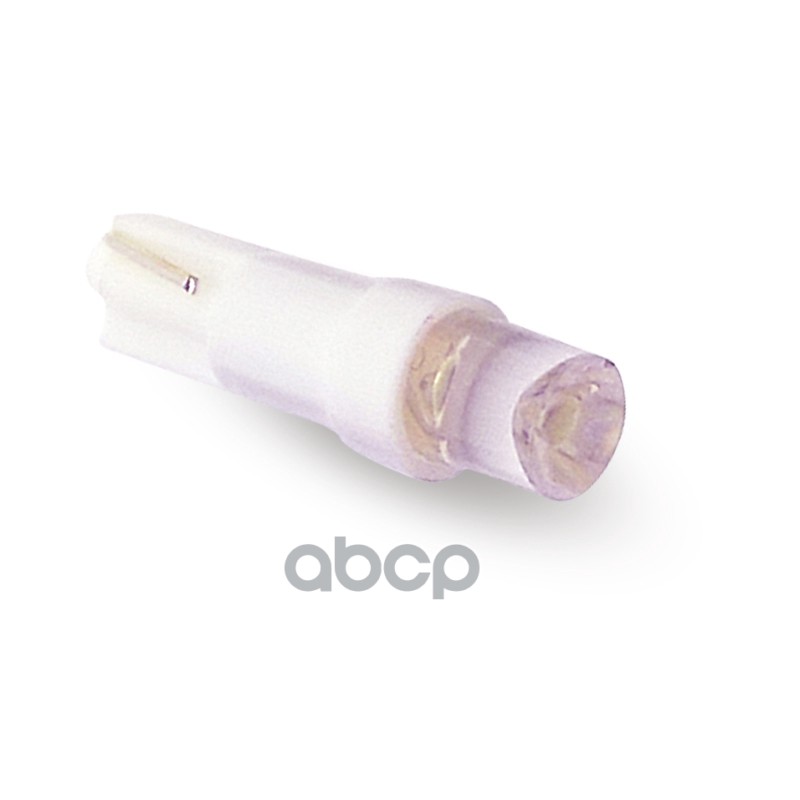 Лампочка Светодиодная T005 T5, Белый (W2x4.6d) 1 Led 5Mm Усеч., 10 Шт. Avs A78580s AVS арт. A78580S