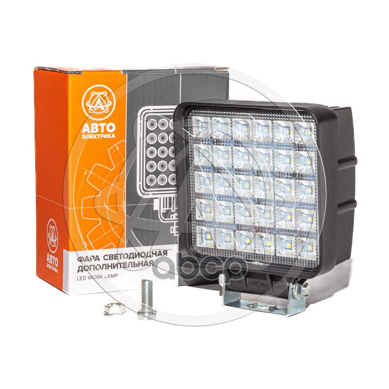 Фара Доп-Ая Ae90s-30Led-65Pc Квадратная, Рассеиваемый Свет, 30 Диодов, 90W,(110Х65х140)12/24V Avtoelectrica Ae90s-30Led-65Pc ...
