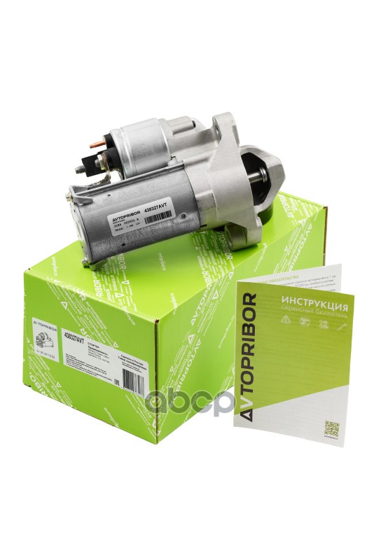 Стартер Renault Duster 10-21 / Kaptur 16-22 (1,2 kW/ Z=10/ Аналог VALEO) AVTOPRIBOR арт. 438327AVT