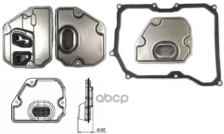 Фильтр трансмиссионный MINI_Cooper_R56/R55/R57/R55 (MUE)/R56 (MUE)/R57 (MUE)/R60/R58/R59/R61/F60_(20 AZUMI арт. JT32497K
