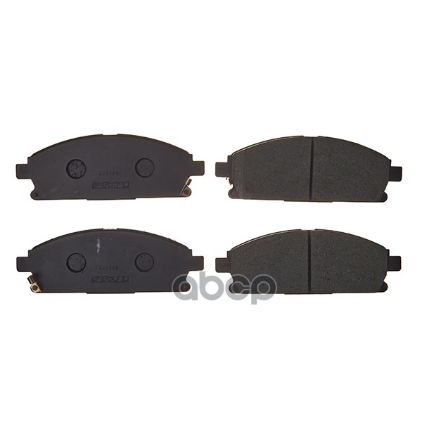 Колодки тормозные дисковые передние NISSAN PATHFINDER R50 AN-450WK Akebono арт. AN-450WK