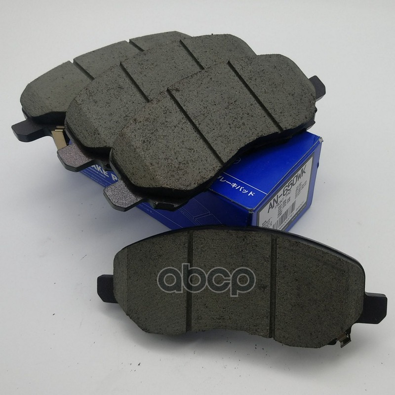 Колодки тормозные дисковые передние MITSUBISHI ASX, OUTLANDER XL AN-650WK Akebono арт. AN-650WK