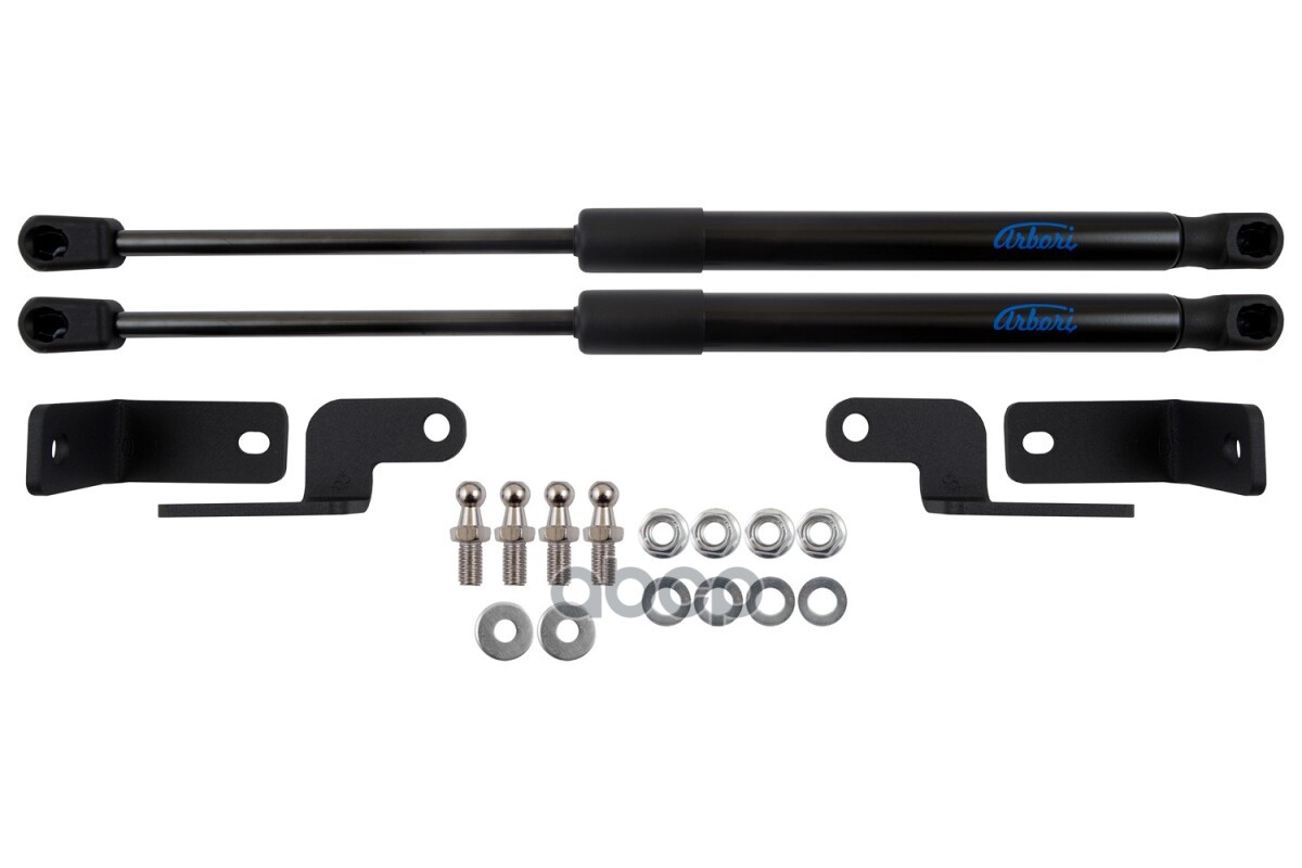 Упоры капота для RENAULT Kaptur, 2016-2020, к-т 2 шт / Рено Каптюр Arbori арт. ARBORI.HD.034103