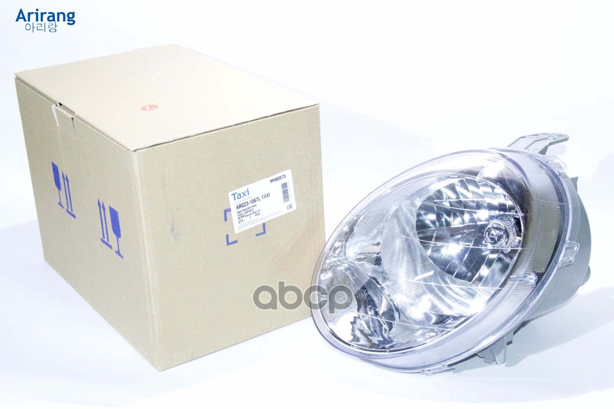 Фара передняя левая с мех корректром Daewoo (Matiz 01-) Arirang арт. ARG231067L