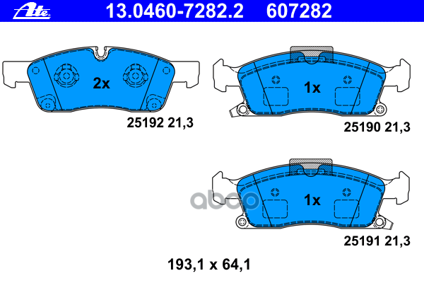 Колодки Тормозные Дисковые Передн, Jeep: Grand Cherokee Iv 3.0 Crd V6 4X4/3.6 V6 4X4/5.7 V8 4X4/6.4 Srt8 4X4 10-  Mercedes-Be...