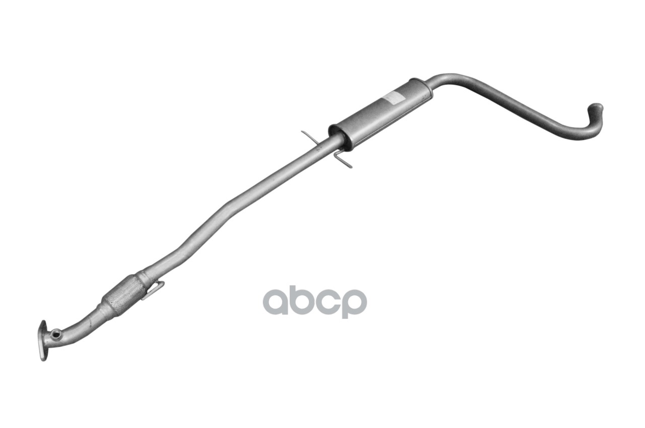 Резонатор ZAZ Chanсе ( с приемной трубой) дв 1 3 (2 отв. Фланец) Atiho арт. 03.403s