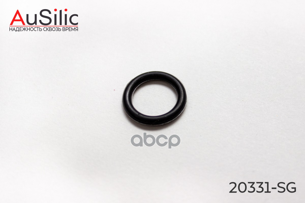 Силиконовая прокладка (кольцо) впускного канала маслоохладителя (корпуса масляного фильтра) (Гаранти AuSilic арт. 20331SG